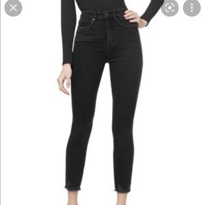 Good American good curve crop jeans